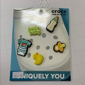 Crocs Jibbitz set NWT baby